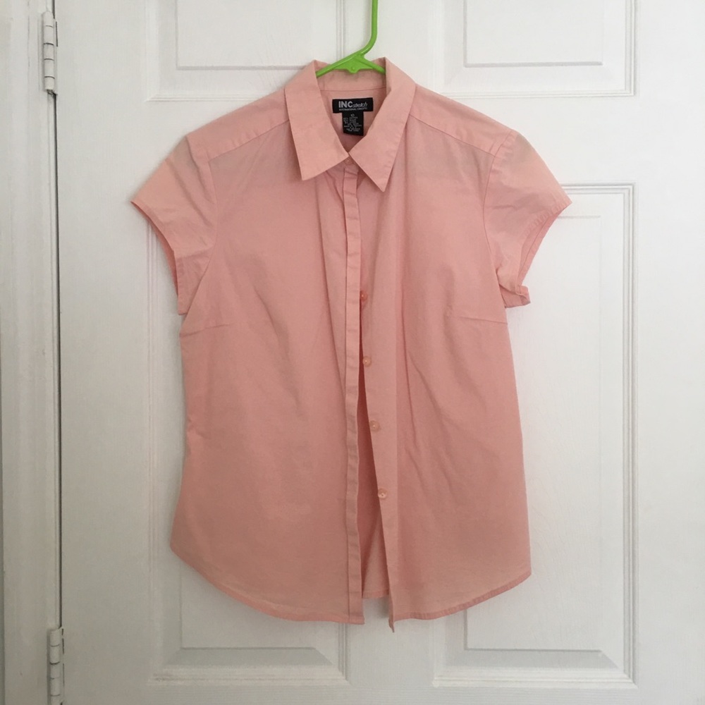 INC size 10 pink top